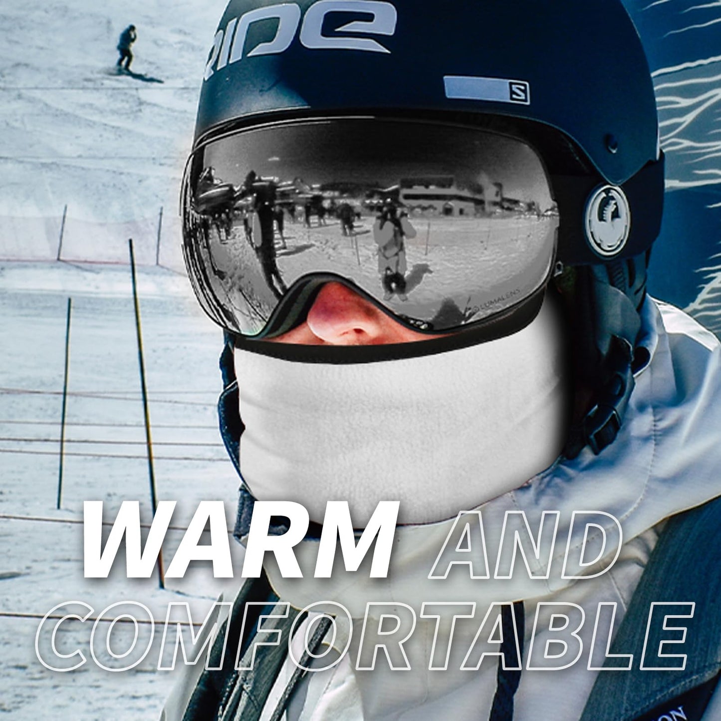 LONGKING Sturmhauben,Skimaske,Balaclava für Damen und Herren–UV-Schutz,Winddicht Warm,Motorradfahren,Snowboarden für Radfahren Outdoor Sports