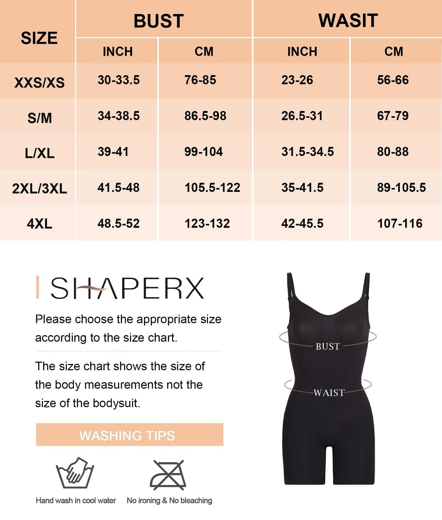 SHAPERX Shapewear Damen Figurformender Body Shaper Bauchweg Formende Bodys Abnehmen Shaping Bodysuit