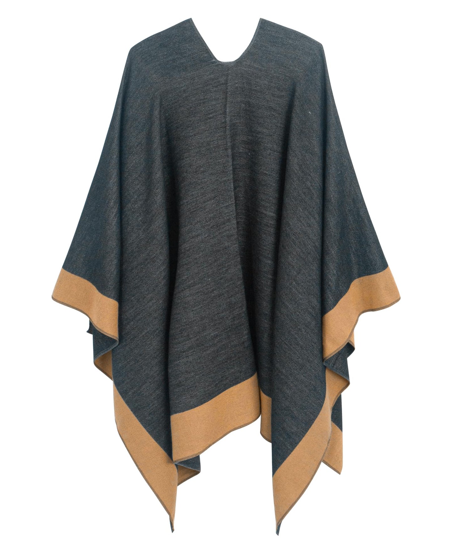 DiaryLook Damen Poncho Schal Winter Cardigan Übergroße Cape Elegant Poncho Für Frauen Umhang Damen Warm Geschenk Für Mutter
