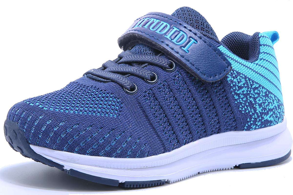 Mitudidi Unisex-Kinder Turnschuhe Mädchen Sportschuhe Leicht Atmungsaktiv Laufschuhe Outdoor Fitnessschuhe Sneaker Hallenschuhe