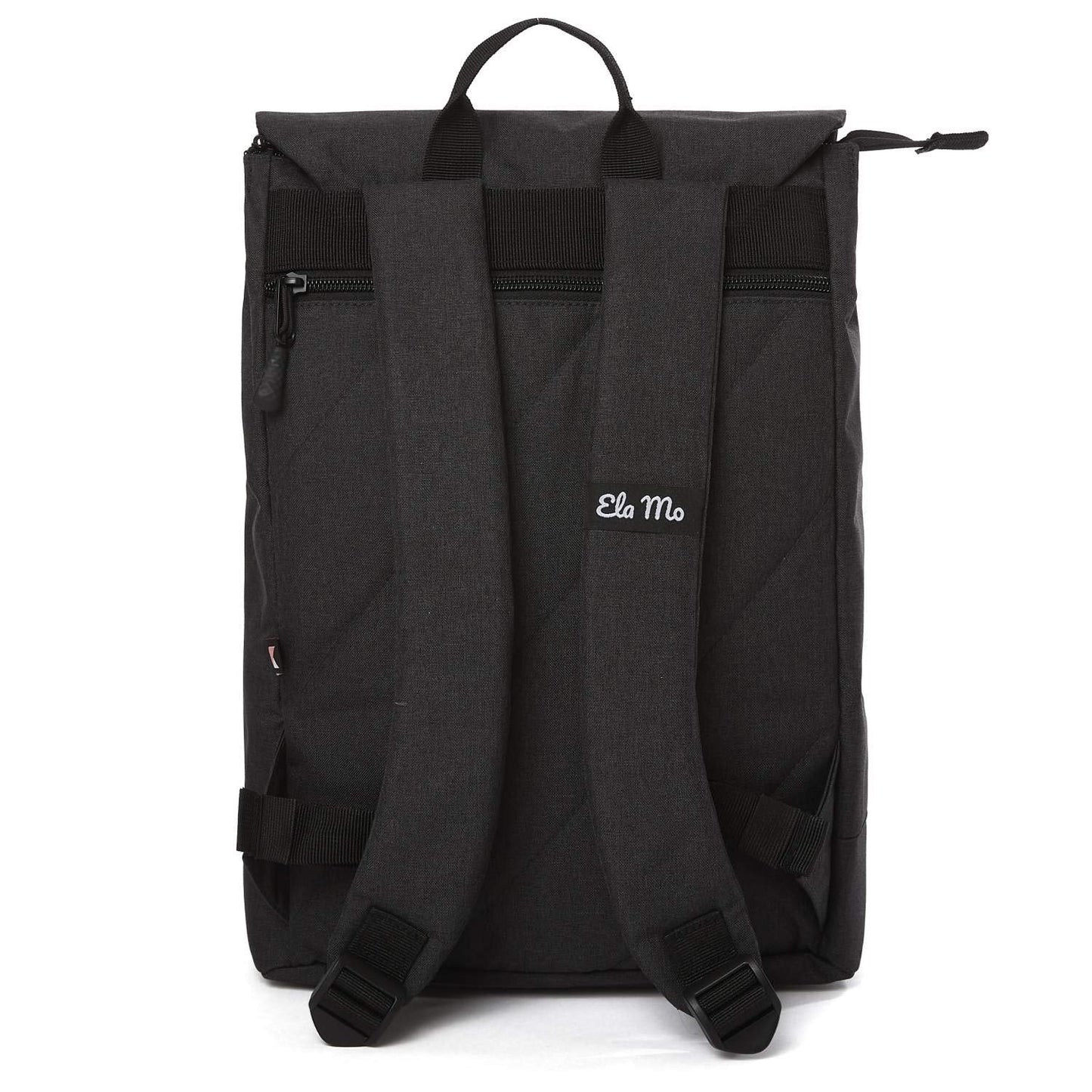 Ela Mo Rucksack Damen - Daypack schön u. durchdacht - Laptop Rucksäcke für Frauen - Anti Diebstahl Tasche für Schule, Uni, Business (Salmon)