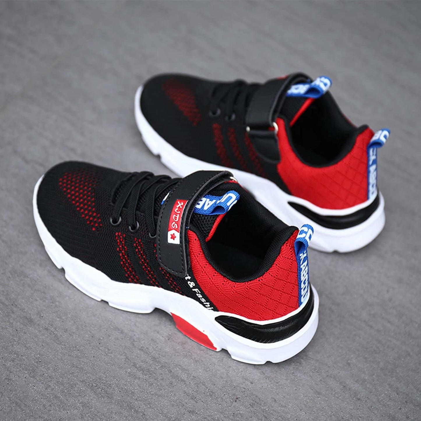 Cozozn Turnschuhe Jungen Mädchen Sportschuhe Kinder Hallenschuhe Laufschuhe Sneaker Fitnessschuhe Leichte Atmungsaktiv rutschfest 27-38 EU