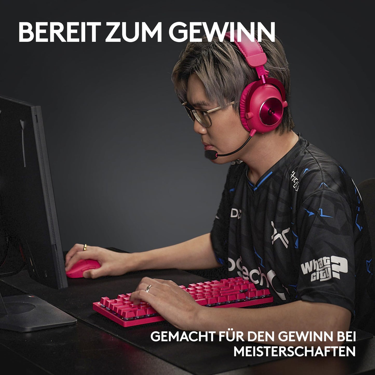 Logitech G PRO X SUPERLIGHT 2 LIGHTSPEED Kabellose Gaming-Maus, West Europa Verpackung, Lightweight, 60g, 8K-Abrufrate, 44K DPI, 5 programmierbare Tasten, USB-C, PC & Mac - Schwarz