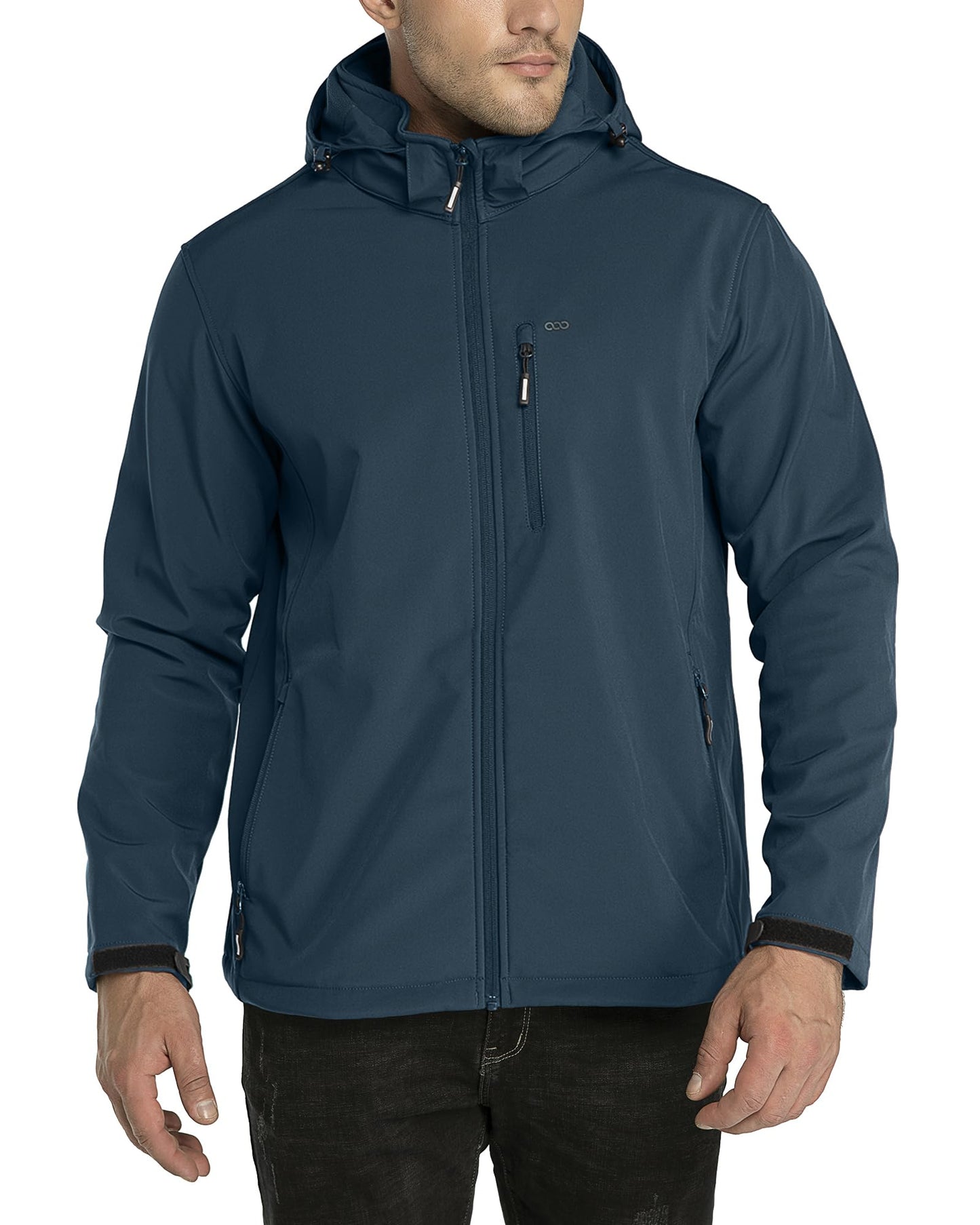33,000ft Softshelljacke für Herren Wasserdicht Winterjacke Winddicht Warme Fleece Gefüttert Windbreaker Funktionsjacke Outdoorjacke für Wandern Fahrrad Camping