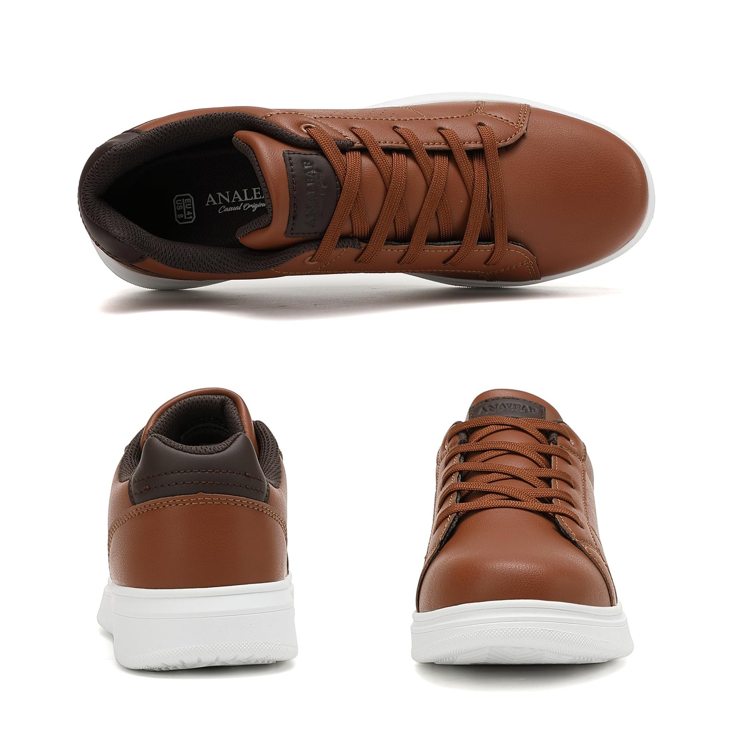 ANALEAF Herren Schuhe Sneakers Freizeitschuhe Leichte Trainers Walkingschuhe Größe 41-46 EU