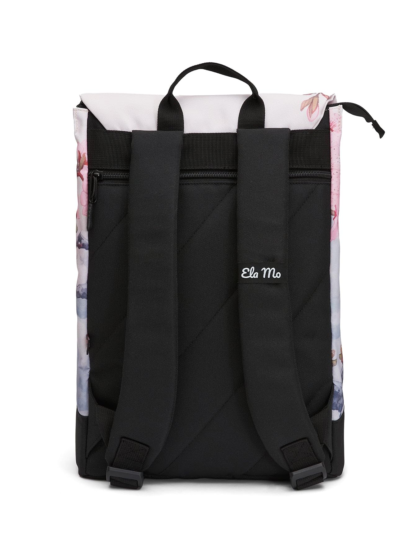 Ela Mo Rucksack Damen - Daypack schön u. durchdacht - Laptop Rucksäcke für Frauen - Anti Diebstahl Tasche für Schule, Uni, Business (Salmon)