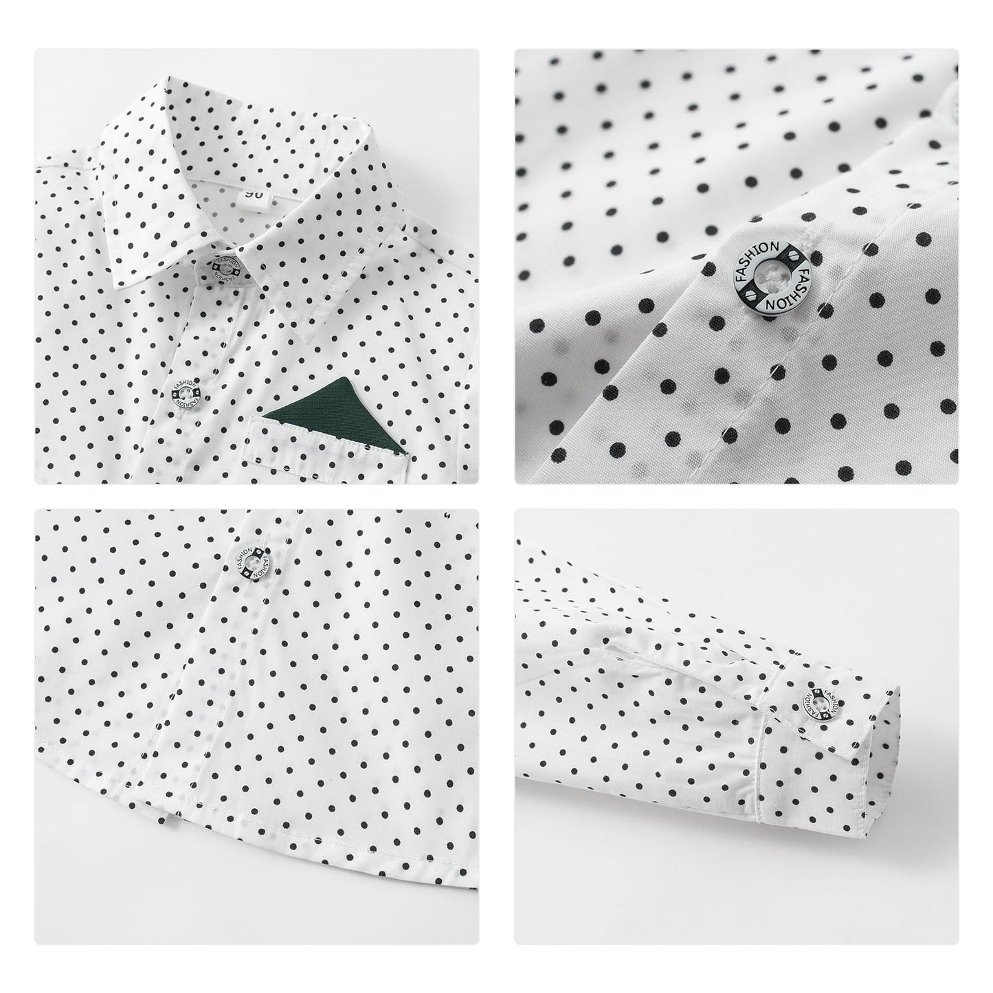 Volunboy Baby Jungen Anzug Set Bekleidung Hemd mit Fliege + Hosenträger Hosen Strampler Anzug