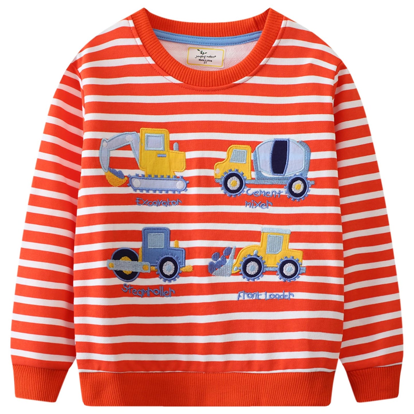 CM-Kid Sweatshirts Jungen Langarm Pullover Kinder Baumwolle Frühling Herbst Winter Warm Tops 1-7 Jahre Gr.92-122