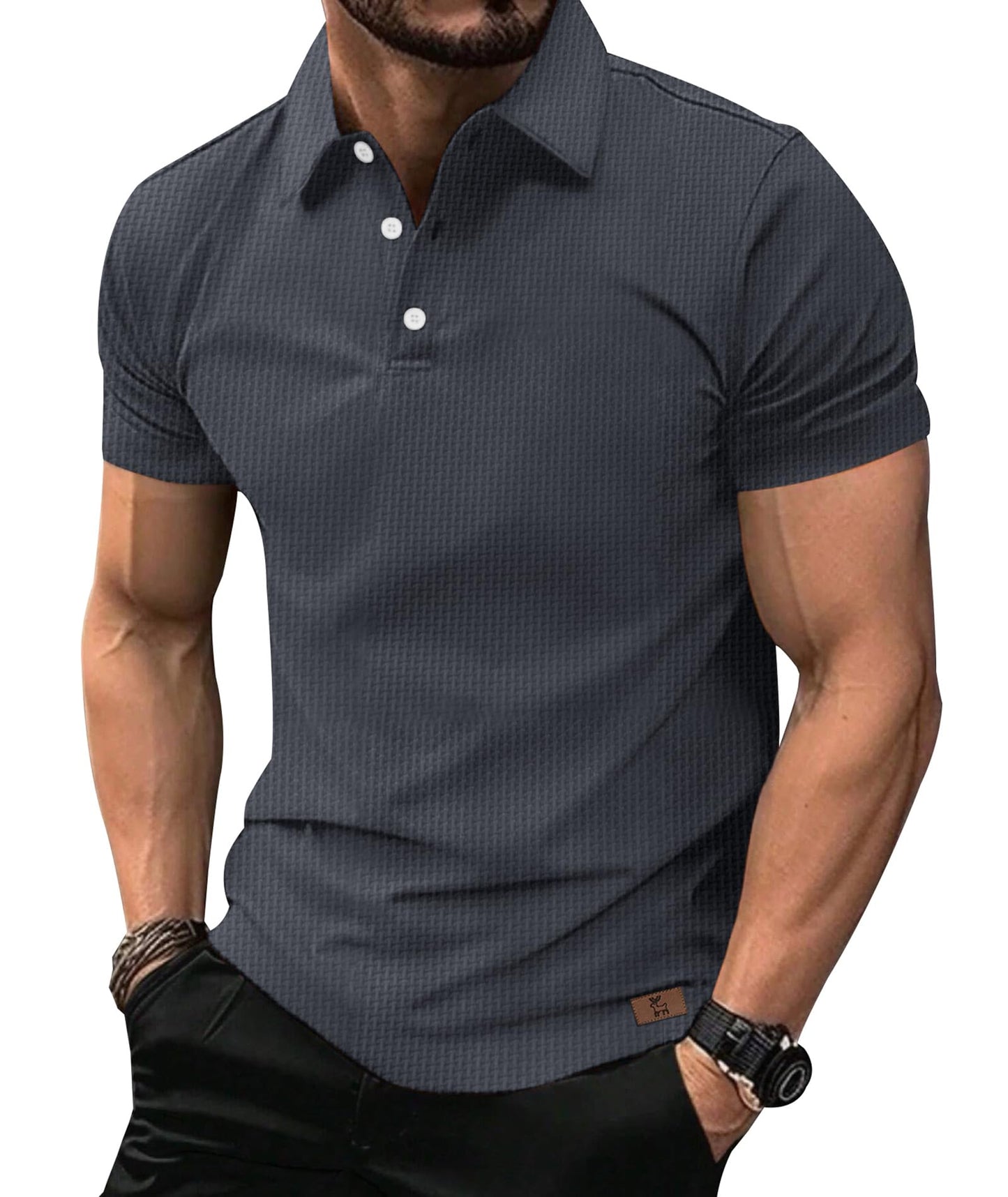 SwissWell Poloshirt Herren Kurzarm Golf Tennis Polo Shirts Männer Sommer Polohemd Atmungsaktiv T-Shirt für Herren