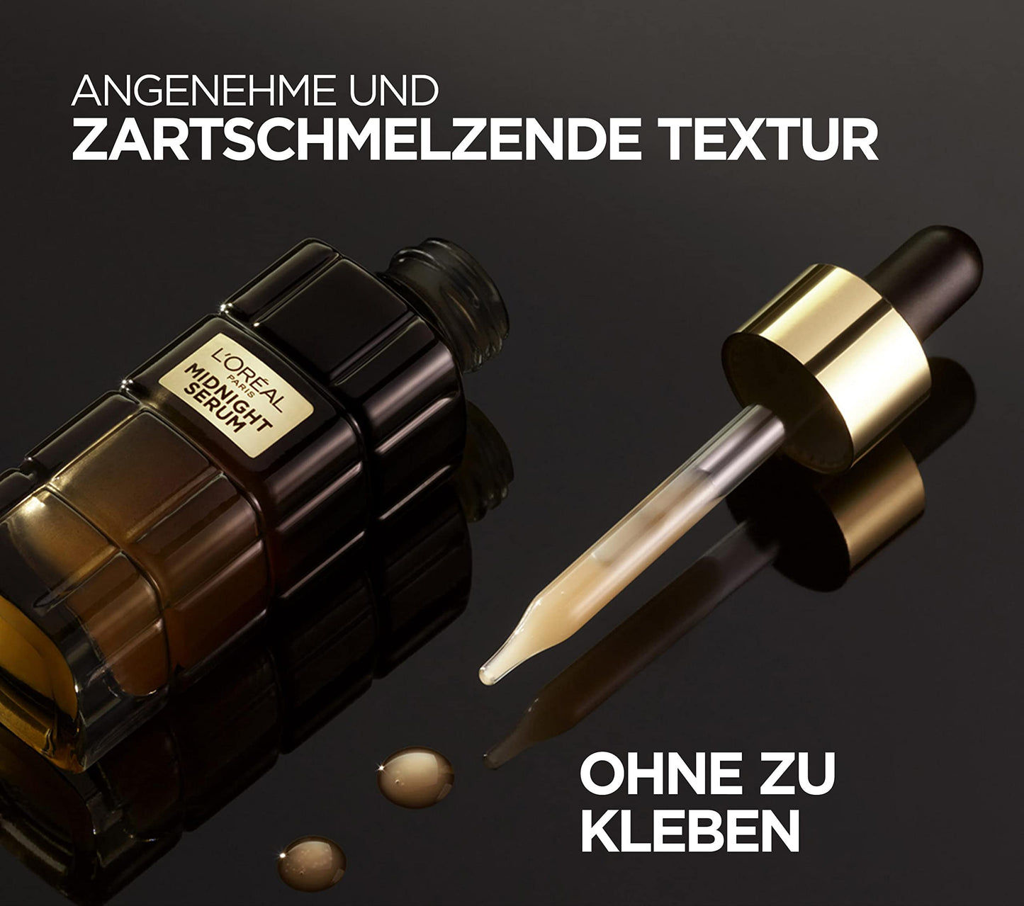 L'Oréal Paris Midnight Serum für Frauen: Zell-Regeneration über Nacht & schützt vor freien Radikalen am Tagfür weniger Falten, glattere und jüngere Haut, Age Perfect Zell Renaissance1x 30ml