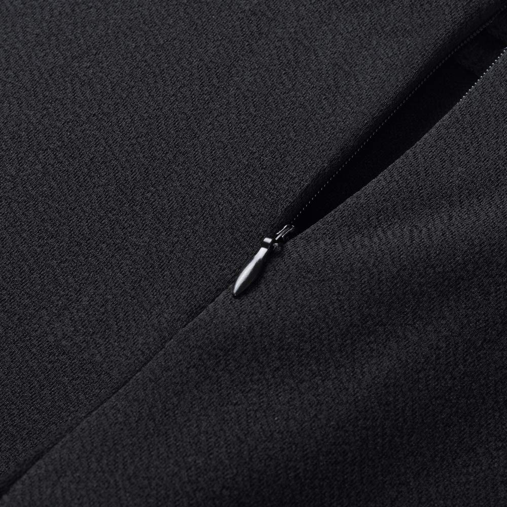 HOMEYEE Damen Elegant Hollow Out Spitze Swing Retro Party Cocktailkleid A234