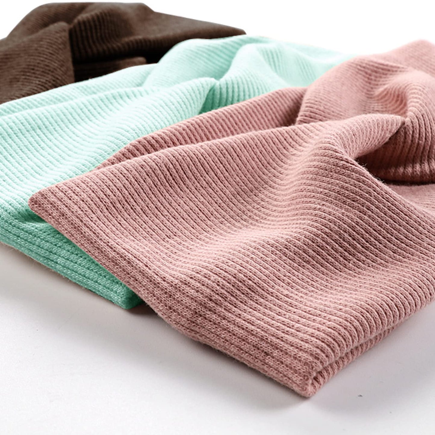 Women's Winter Headband, Women's Knitted Headband Wide, Ear Warmers, Thick Headbands, Girls, Knitted Headwrap Headband, Elastic, Pack of 3