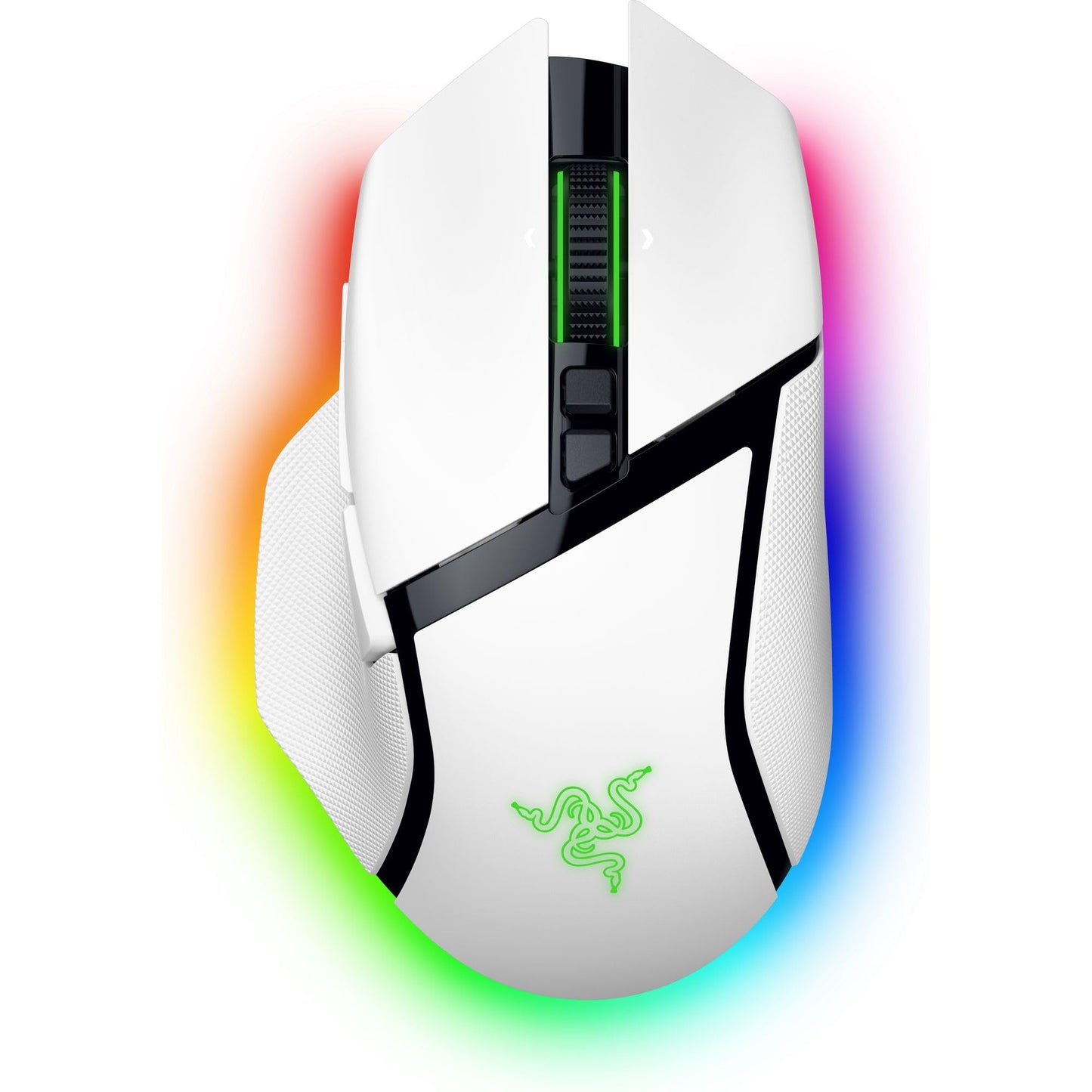 Razer Basilisk V3 - Kabelgebundene, anpassbare Gaming Maus mit Chroma RGB für PC/Mac (10+1 programmierbare Tasten, neigbares HyperScroll Mausrad, ergonomisches Design) Schwarz