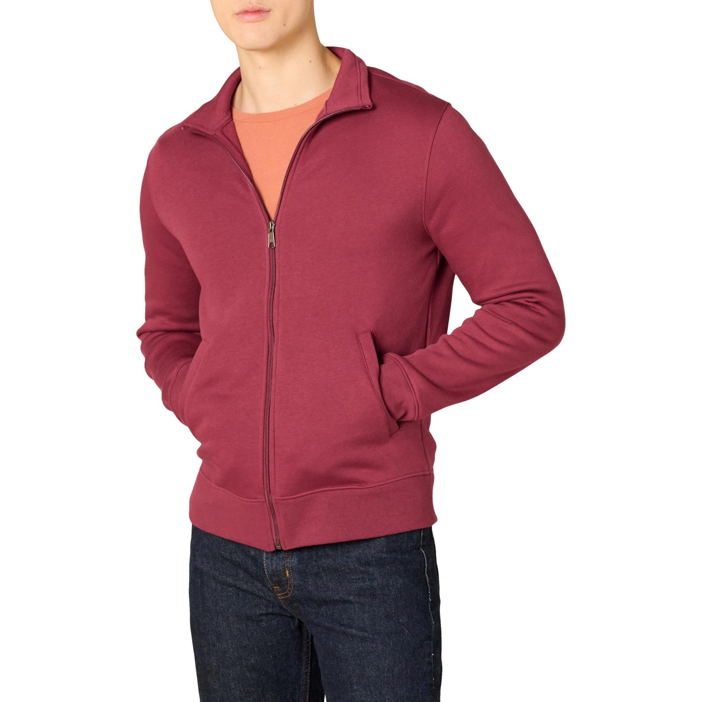 Amazon Essentials Mens Full Zip Fleece Jacket