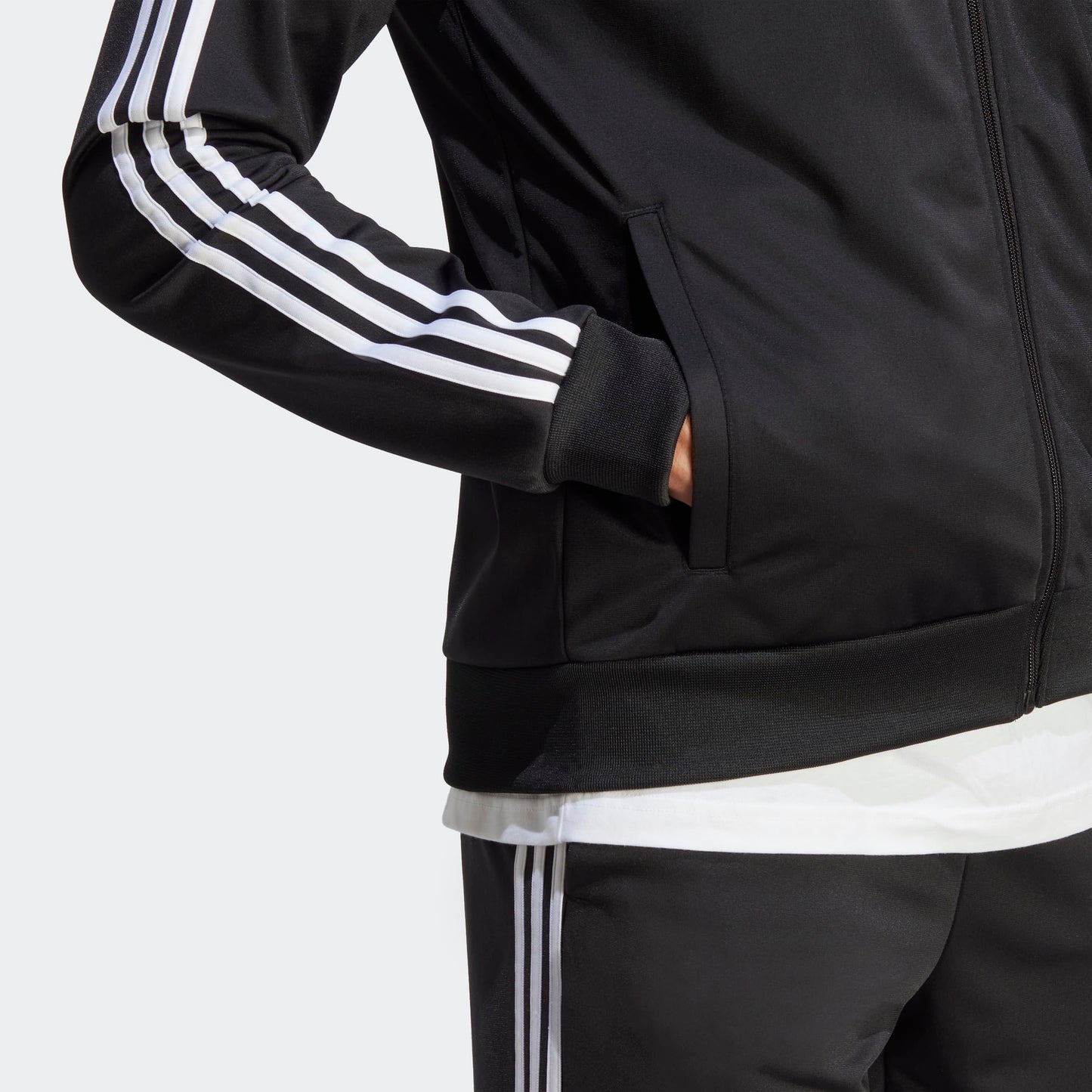 adidas Herren Sportswear Basic 3-stripes Tricot Trainingsanzug