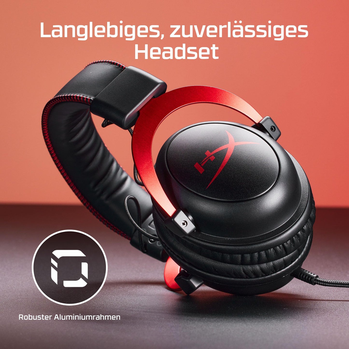 HyperX Cloud III – Kabelgebundenes Gaming-Headset, PC, PS5, Xbox Series X|S, abgewinkelte 53mm-Treiber, DTS, Memory-Schaum, Stabiler Rahmen, ultraklares 10mm-Mikrofon, USB-C, USB-A, 3,5mm, Schwarz