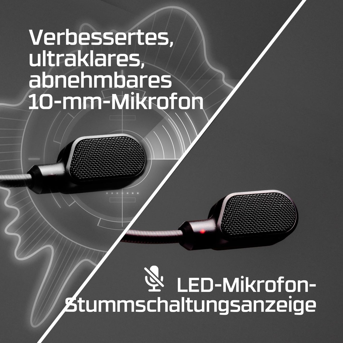 HyperX Cloud III – Kabelgebundenes Gaming-Headset, PC, PS5, Xbox Series X|S, abgewinkelte 53mm-Treiber, DTS, Memory-Schaum, Stabiler Rahmen, ultraklares 10mm-Mikrofon, USB-C, USB-A, 3,5mm, Schwarz