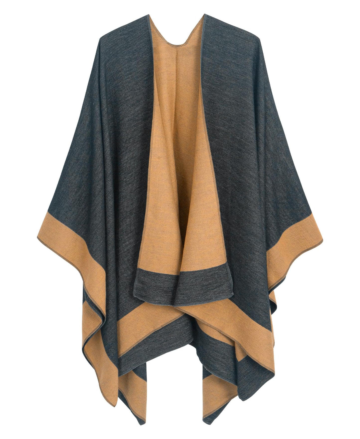DiaryLook Damen Poncho Schal Winter Cardigan Übergroße Cape Elegant Poncho Für Frauen Umhang Damen Warm Geschenk Für Mutter