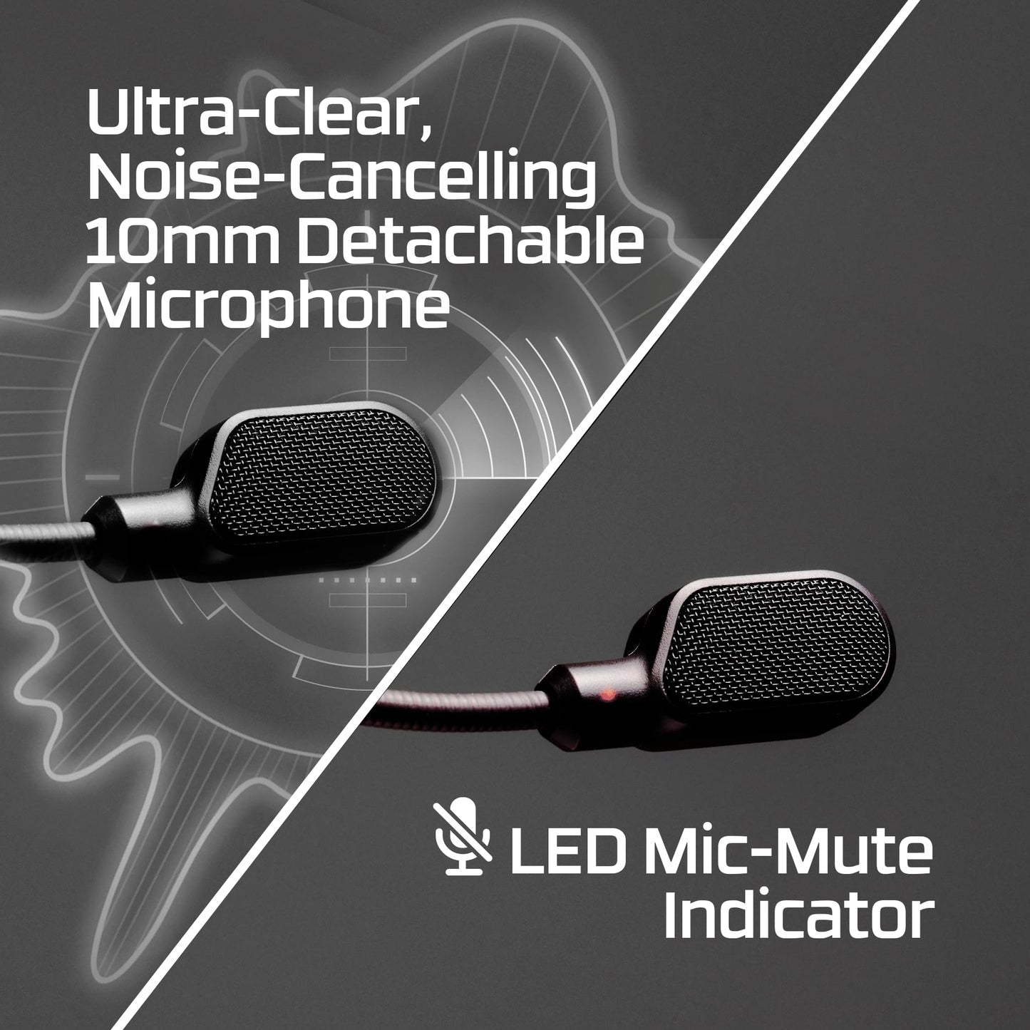 HyperX Cloud III – Kabelgebundenes Gaming-Headset, PC, PS5, Xbox Series X|S, abgewinkelte 53mm-Treiber, DTS, Memory-Schaum, Stabiler Rahmen, ultraklares 10mm-Mikrofon, USB-C, USB-A, 3,5mm, Schwarz