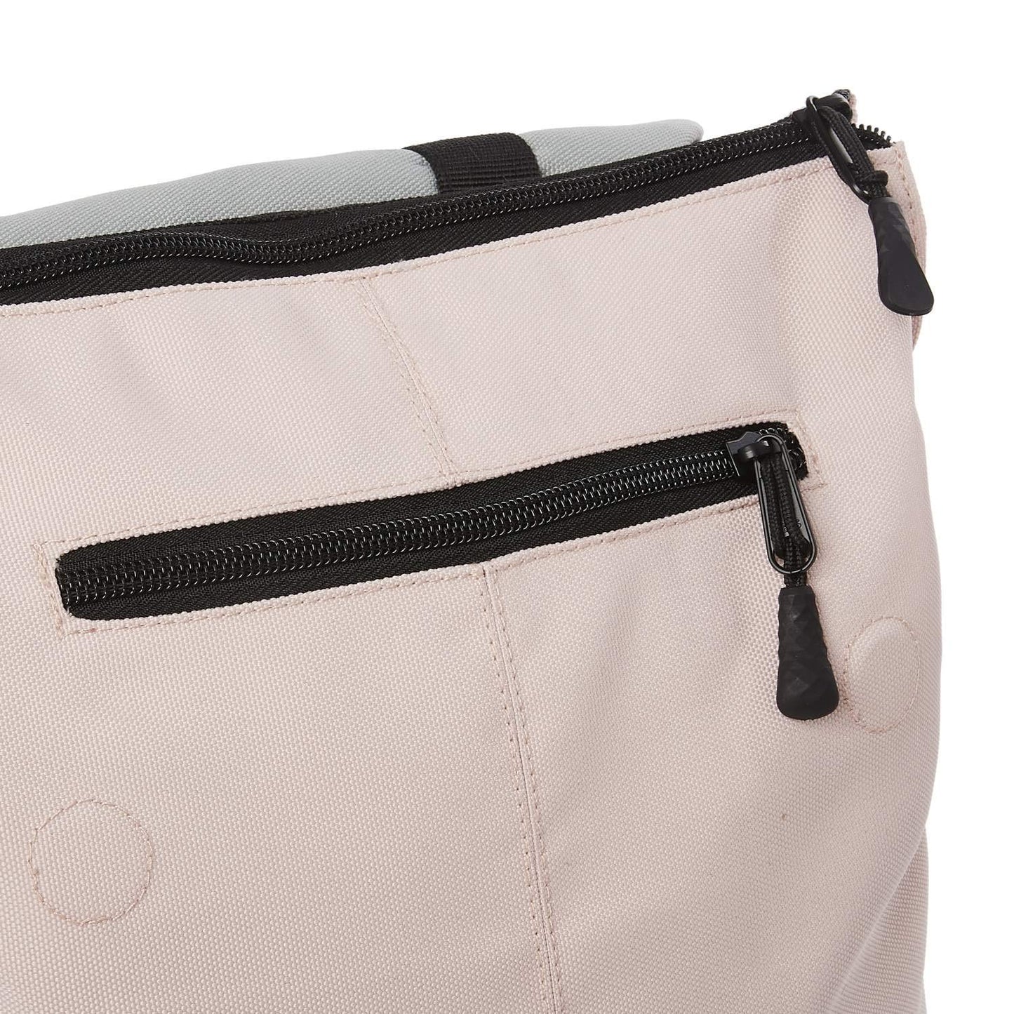 Ela Mo Rucksack Damen - Daypack schön u. durchdacht - Laptop Rucksäcke für Frauen - Anti Diebstahl Tasche für Schule, Uni, Business (Salmon)