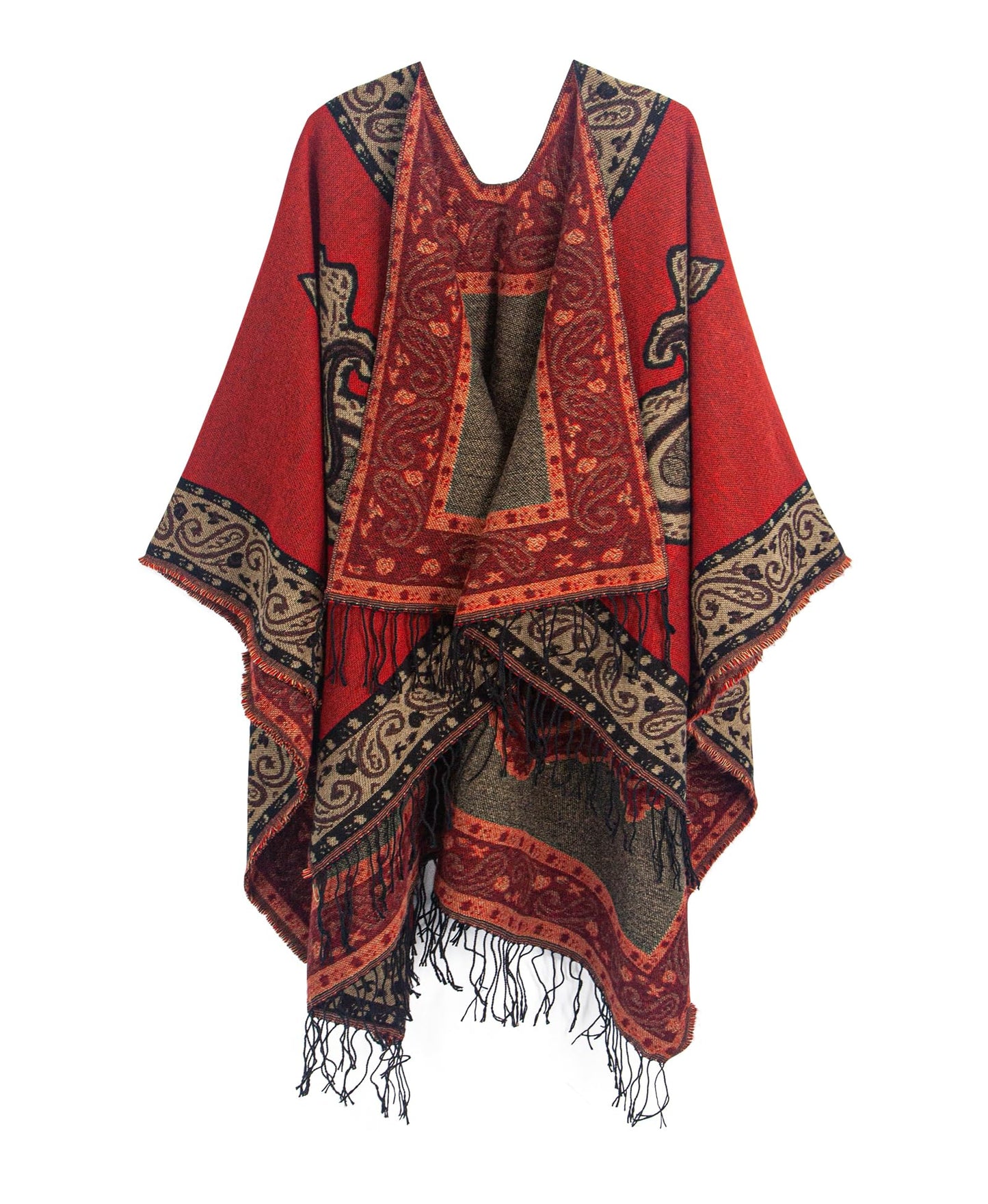 DiaryLook Damen Poncho Schal Winter Cardigan Übergroße Cape Elegant Poncho Für Frauen Umhang Damen Warm Geschenk Für Mutter