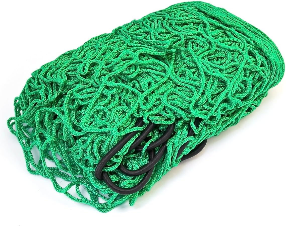 Relaxdays Anhängernetz, Gepäcknetz, zur Ladungssicherung, 2 x 3 m, Containernetz, Sicherungsnetz