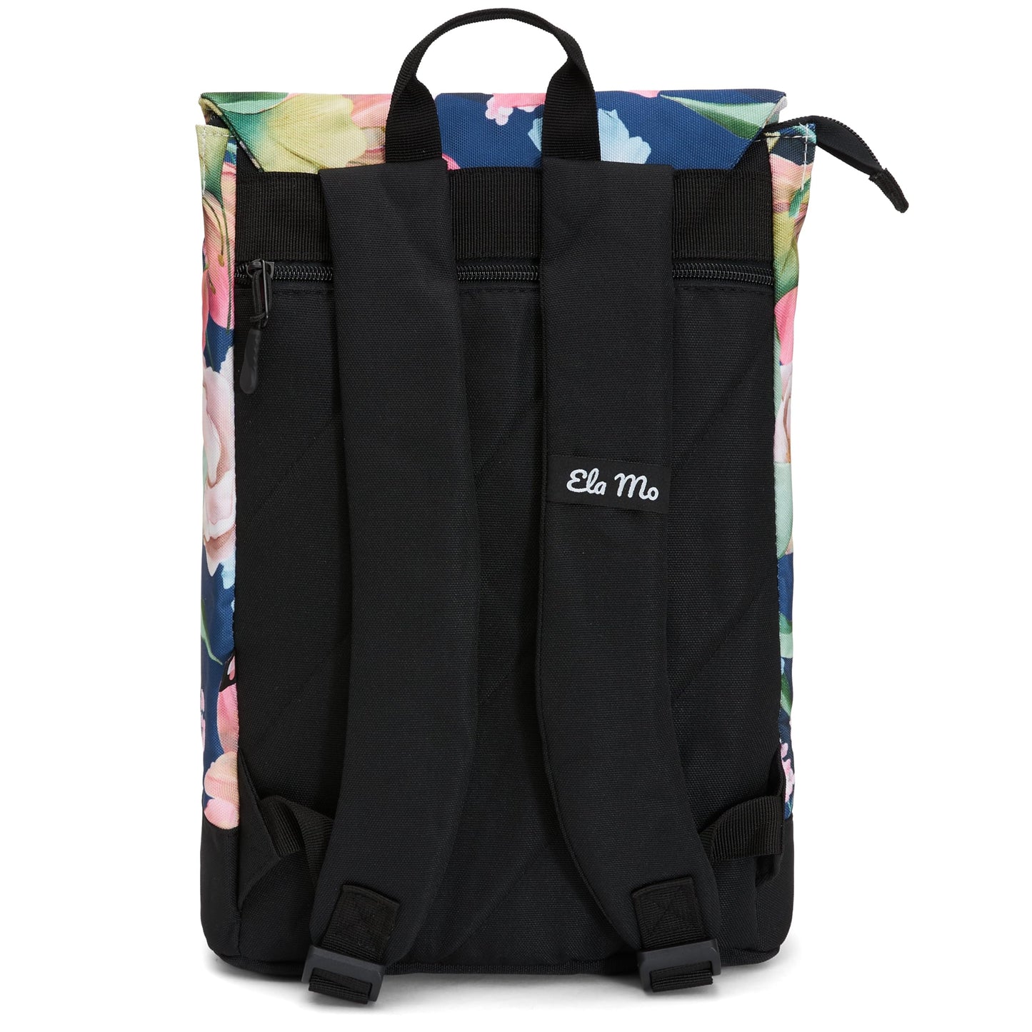 Ela Mo Rucksack Damen - Daypack schön u. durchdacht - Laptop Rucksäcke für Frauen - Anti Diebstahl Tasche für Schule, Uni, Business (Salmon)