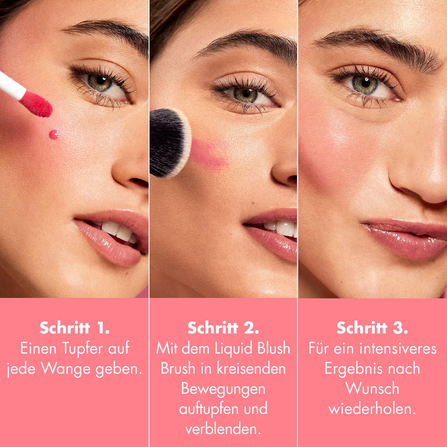 e.l.f. Camo Liquid Blush, Langanhaltendes Flüssiges Rouge Für Hochpigmentierte Farbe, Sorgt Für Ein Weiches, Taufrisches Finish, Vegan & Tierversuchsfrei, Dusty Rosé