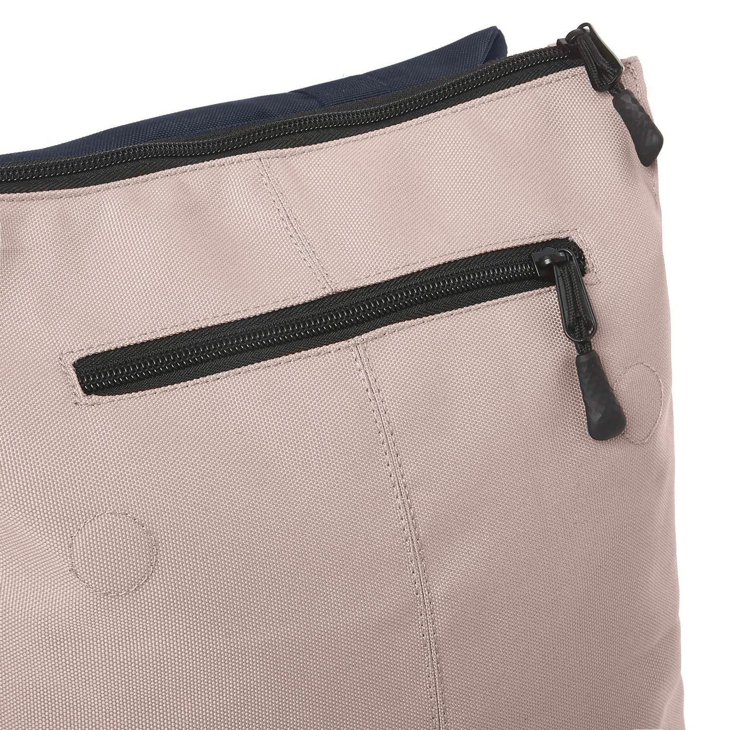 Ela Mo Rucksack Damen - Daypack schön u. durchdacht - Laptop Rucksäcke für Frauen - Anti Diebstahl Tasche für Schule, Uni, Business (Salmon)