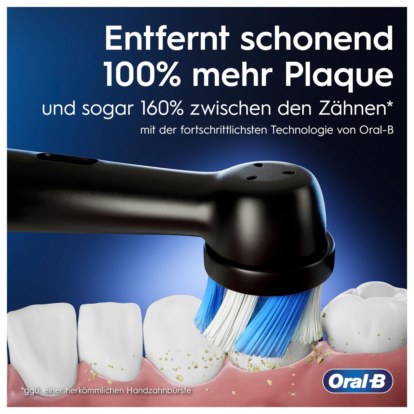Oral-B iO Series 4 Plus Edition Elektrische Zahnbürste/Electric Toothbrush, PLUS 3 Aufsteckbürsten, Magnet-Etui, 4 Putzmodi, matt black, Designed by Braun,TESTSIEGER Stiftung Warentest (12/2023)