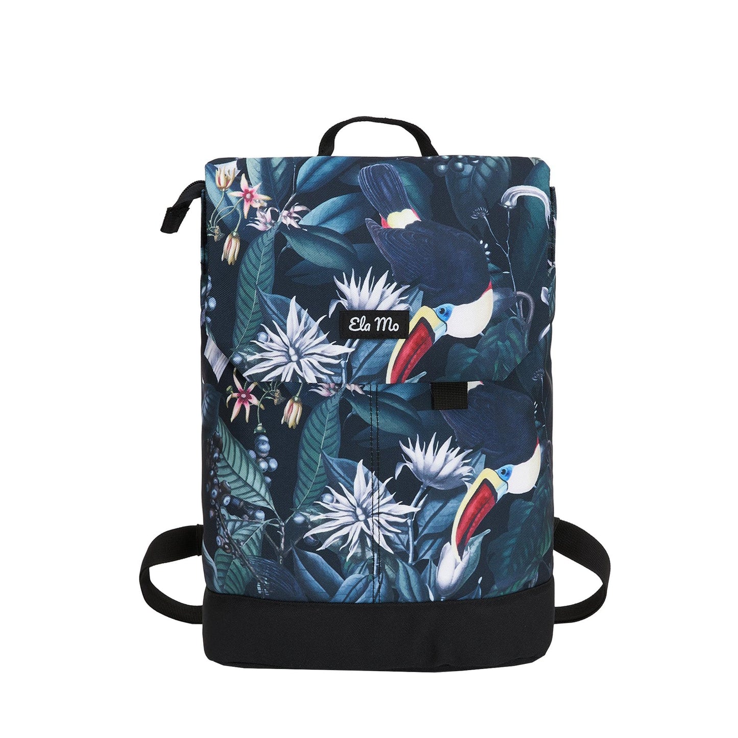 Ela Mo Rucksack Damen - Daypack schön u. durchdacht - Laptop Rucksäcke für Frauen - Anti Diebstahl Tasche für Schule, Uni, Business (Salmon)