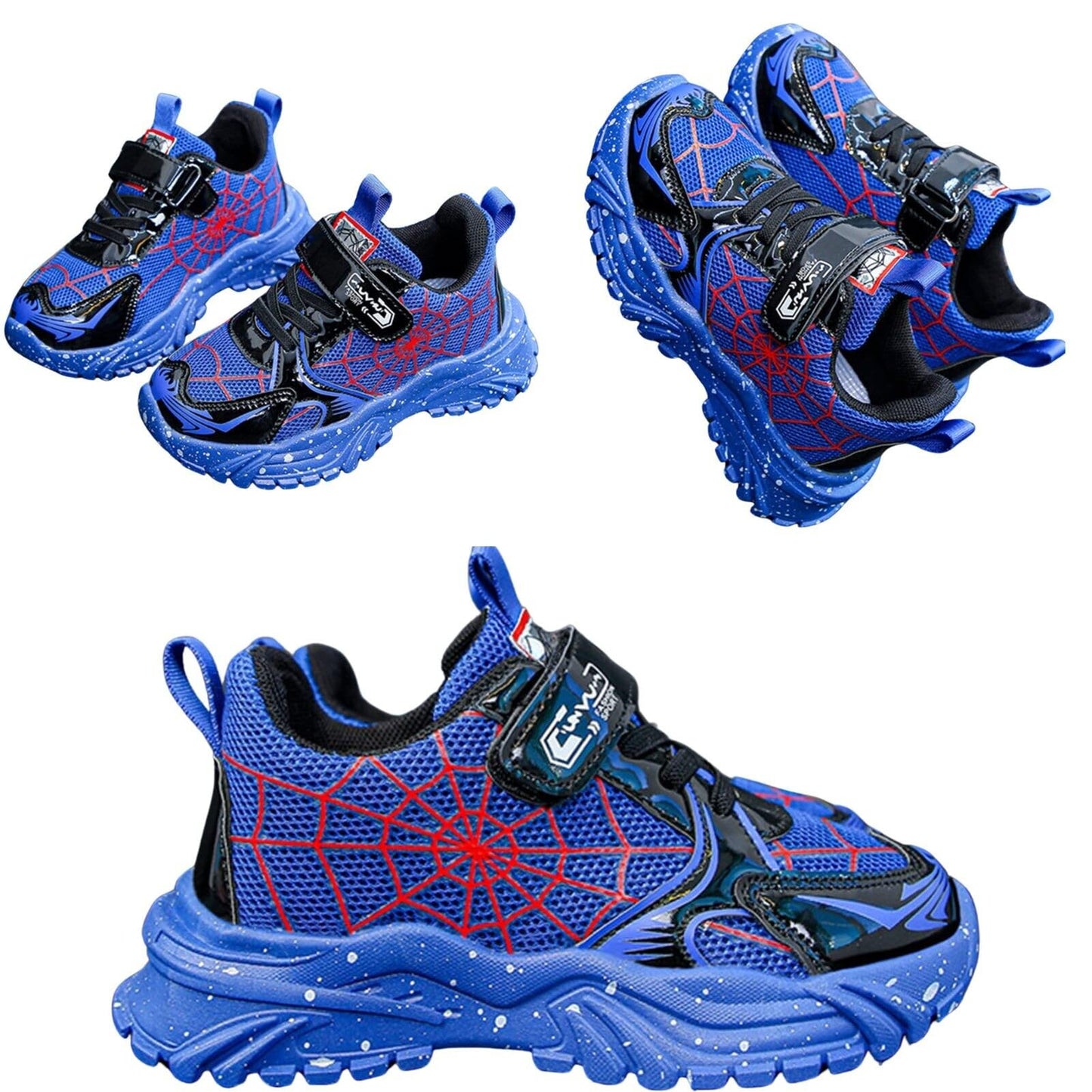 Jasmeko Kinderschuhe Kleinkinder Jungen Schuhe, Kinder Sneaker Sportschuhe Jungen Modische Turnschuhe Xmas