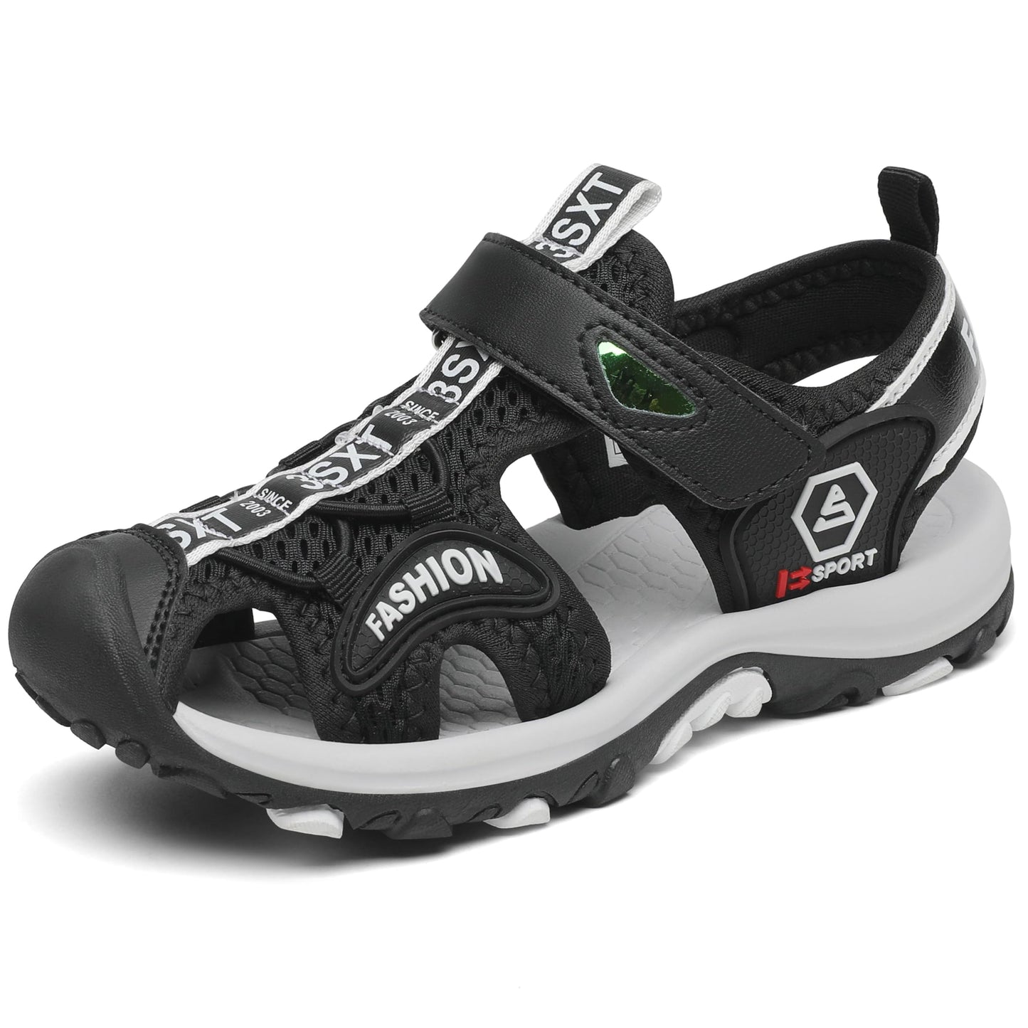 SAGUARO Geschlossene Sandalen Kinder Trekking Wandern Sommer Outdoor Schuhe Atmungsaktiv
