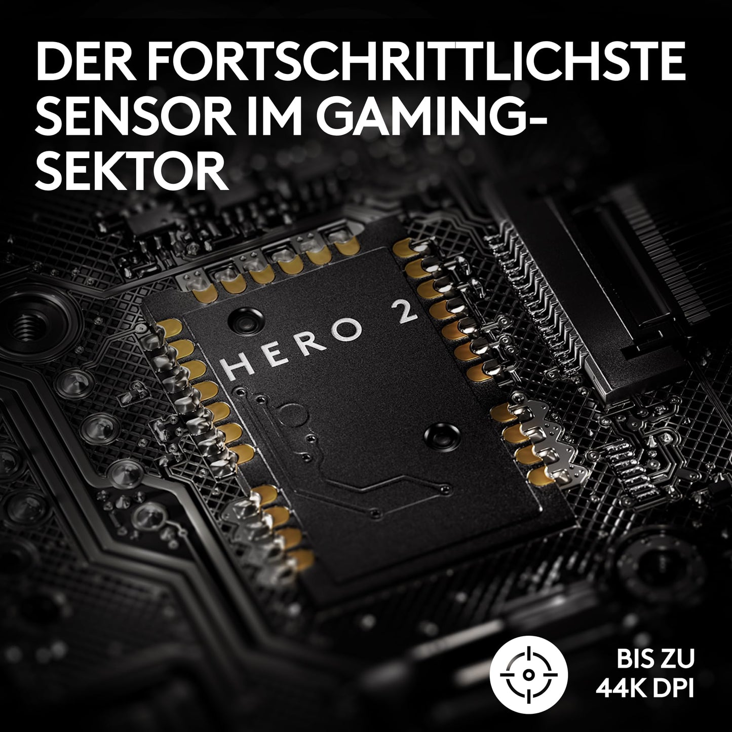 Logitech G PRO X SUPERLIGHT 2 LIGHTSPEED Kabellose Gaming-Maus, West Europa Verpackung, Lightweight, 60g, 8K-Abrufrate, 44K DPI, 5 programmierbare Tasten, USB-C, PC & Mac - Schwarz