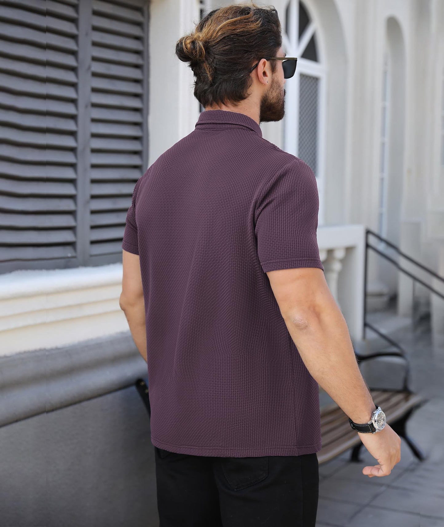 SwissWell Poloshirt Herren Kurzarm Golf Tennis Polo Shirts Männer Sommer Polohemd Atmungsaktiv T-Shirt für Herren