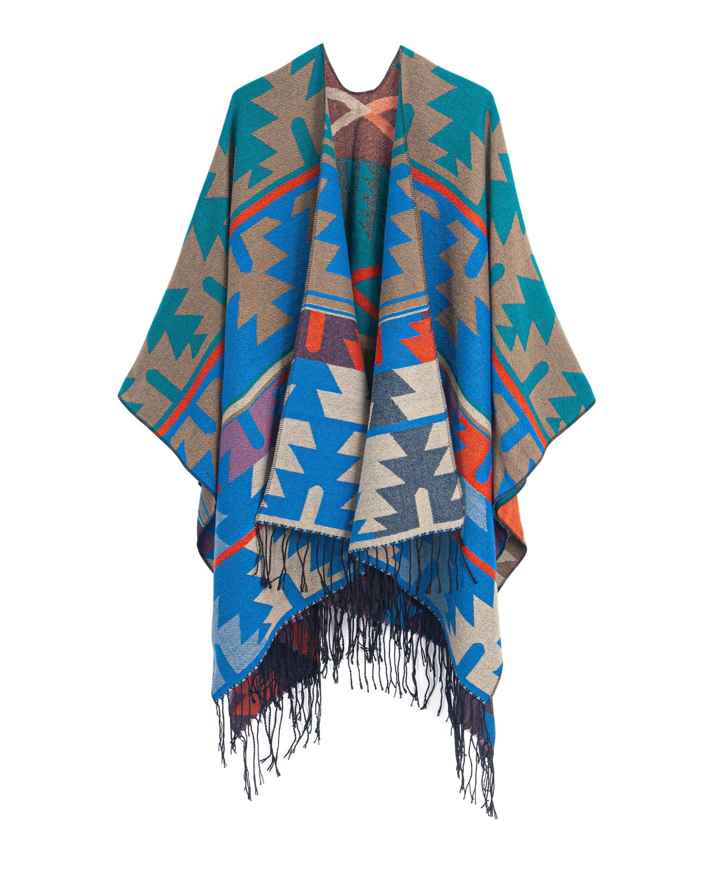 DiaryLook Damen Poncho Schal Winter Cardigan Übergroße Cape Elegant Poncho Für Frauen Umhang Damen Warm Geschenk Für Mutter