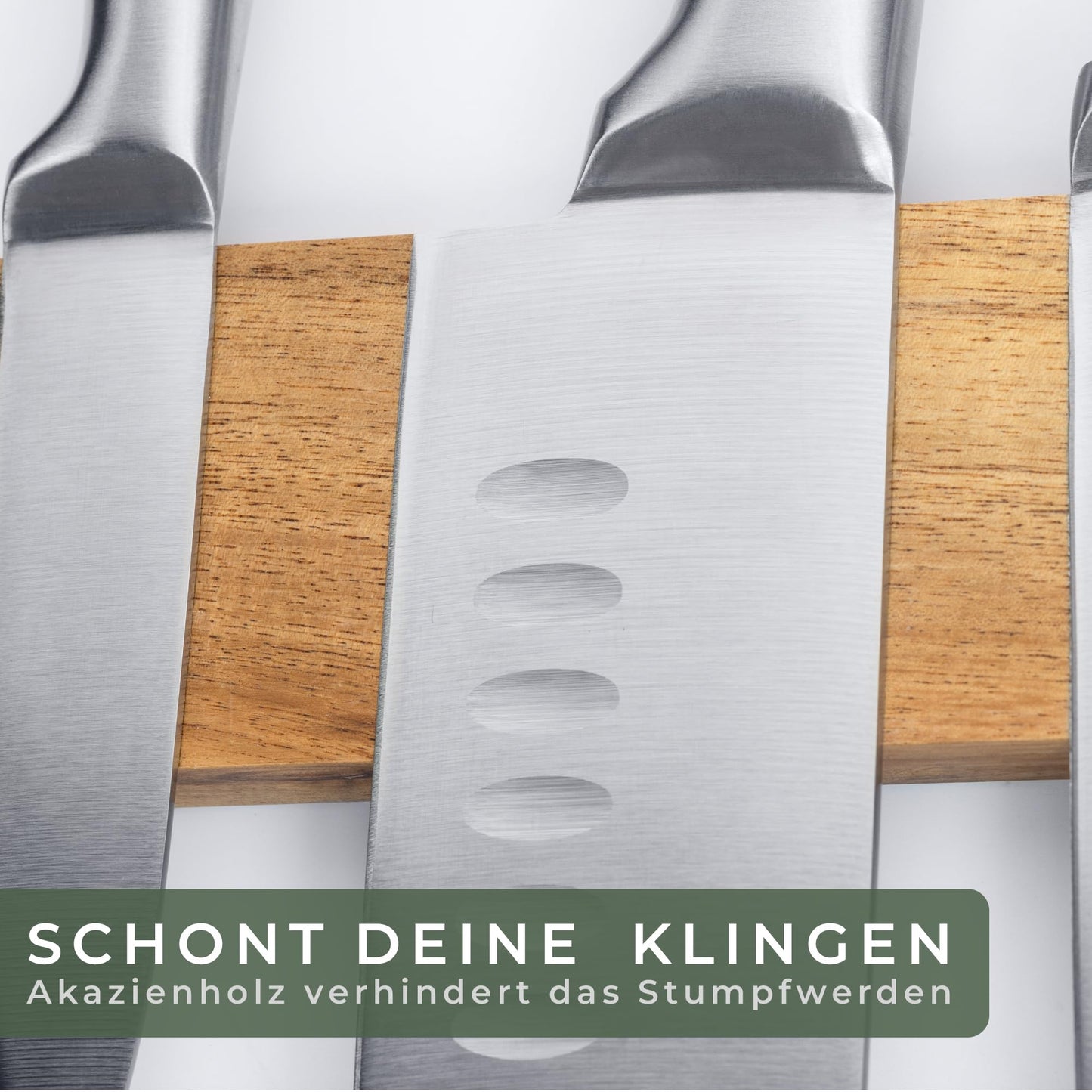 WALDWERK Küchenhelfer Set aus Teakholz - 4 teiliges Kochlöffel Set mit Pfannenwender, Holzlöffel, Nudelschöpfer und Halterung - Kochlöffel Holz - Pfannenwender Holz - Kochutensilien Set