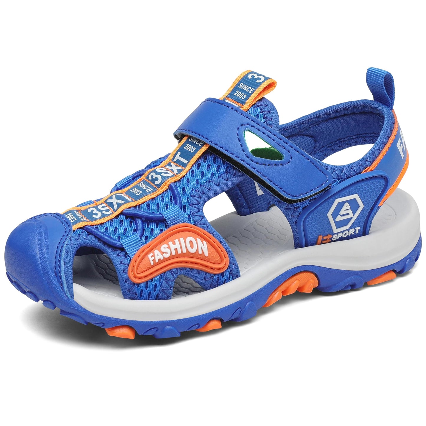 SAGUARO Geschlossene Sandalen Kinder Trekking Wandern Sommer Outdoor Schuhe Atmungsaktiv