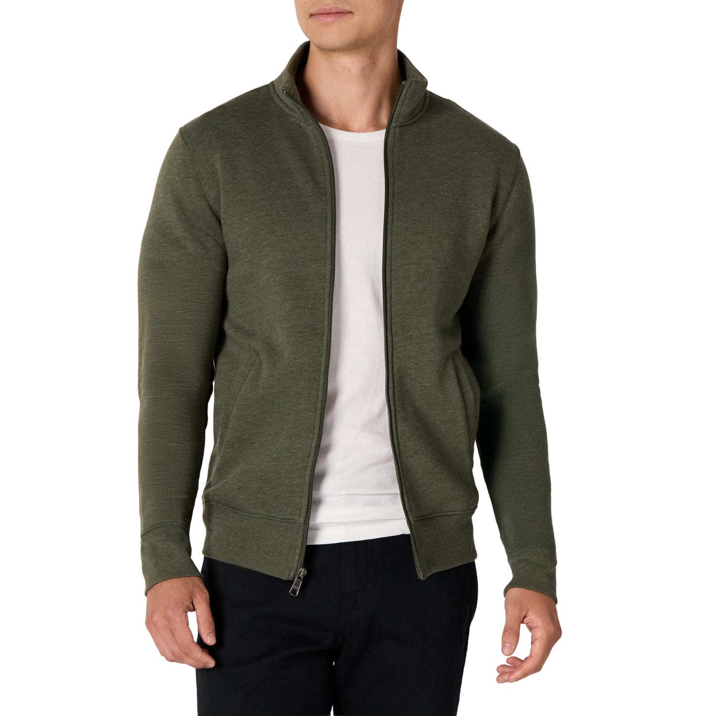 Amazon Essentials Mens Full Zip Fleece Jacket