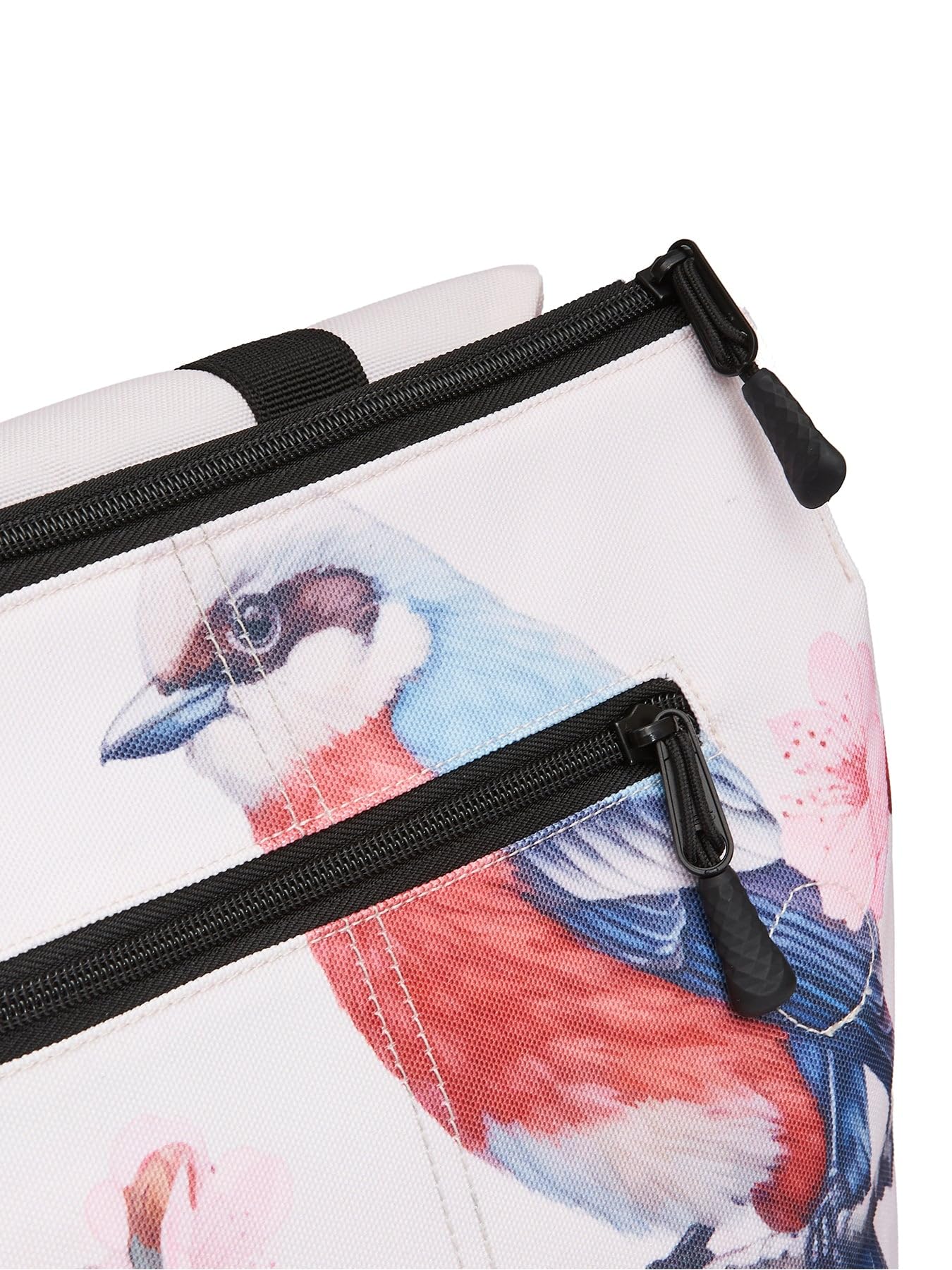 Ela Mo Rucksack Damen - Daypack schön u. durchdacht - Laptop Rucksäcke für Frauen - Anti Diebstahl Tasche für Schule, Uni, Business (Salmon)