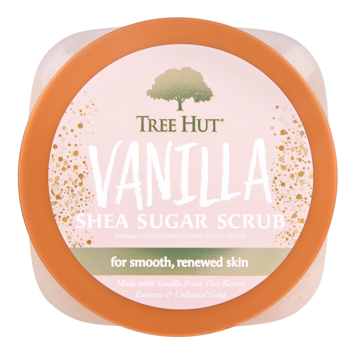 Tree Hut Vanilla Shea Sugar Peeling & Hydrating Body Scrub, 530 ml