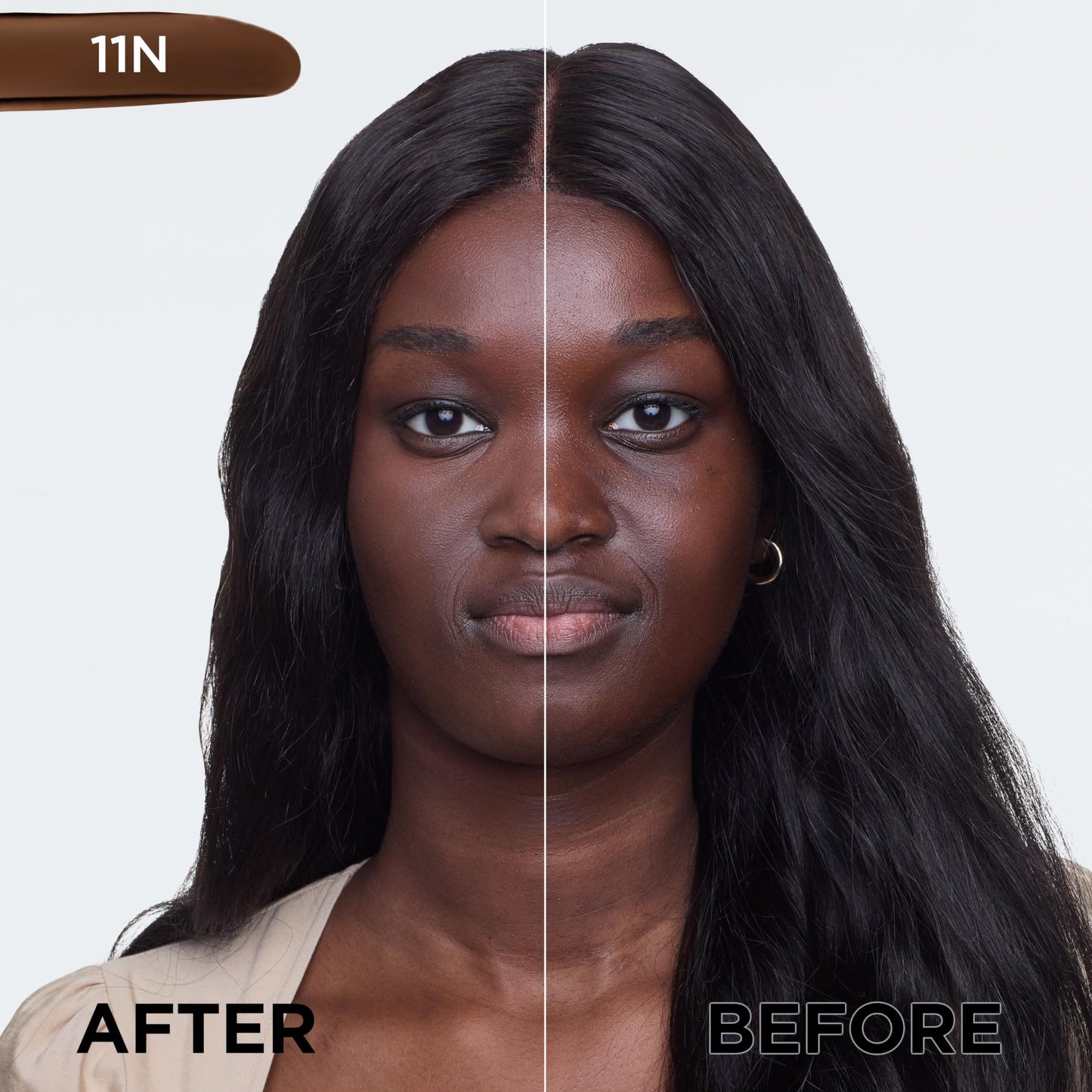 L'Oréal Paris Make up, Flüssige Foundation mit Hyaluron und Aloe Vera, True Match Make-Up, Nr. 5.N Sand, 30 ml