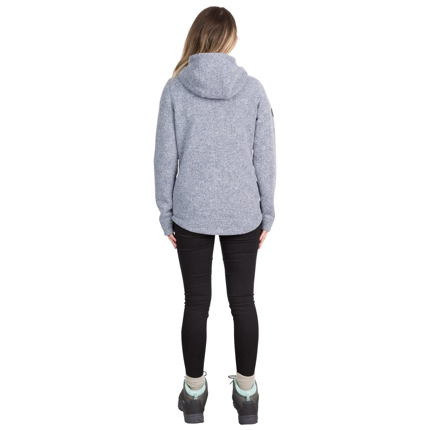 Trespass Women's Reserve Warm Microfleece Jacket with Hood, 260 g/m², Pack of 1