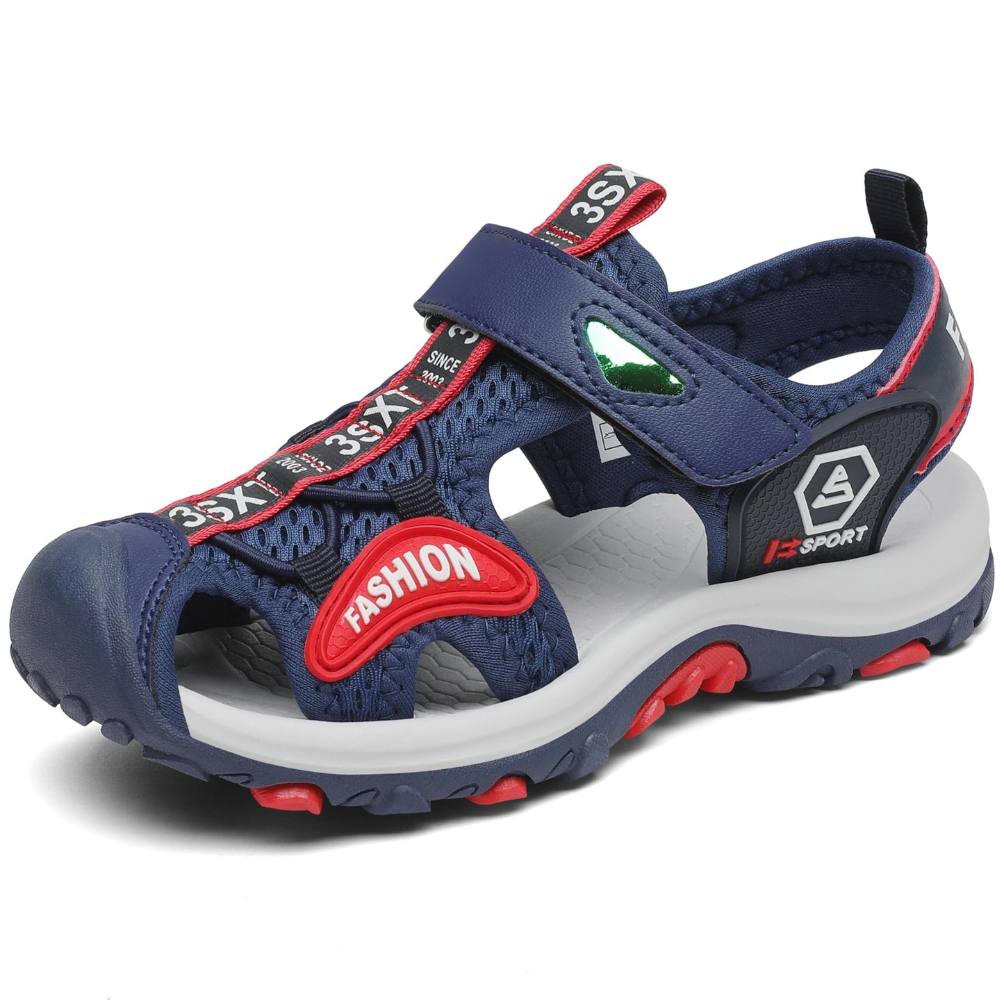 SAGUARO Geschlossene Sandalen Kinder Trekking Wandern Sommer Outdoor Schuhe Atmungsaktiv