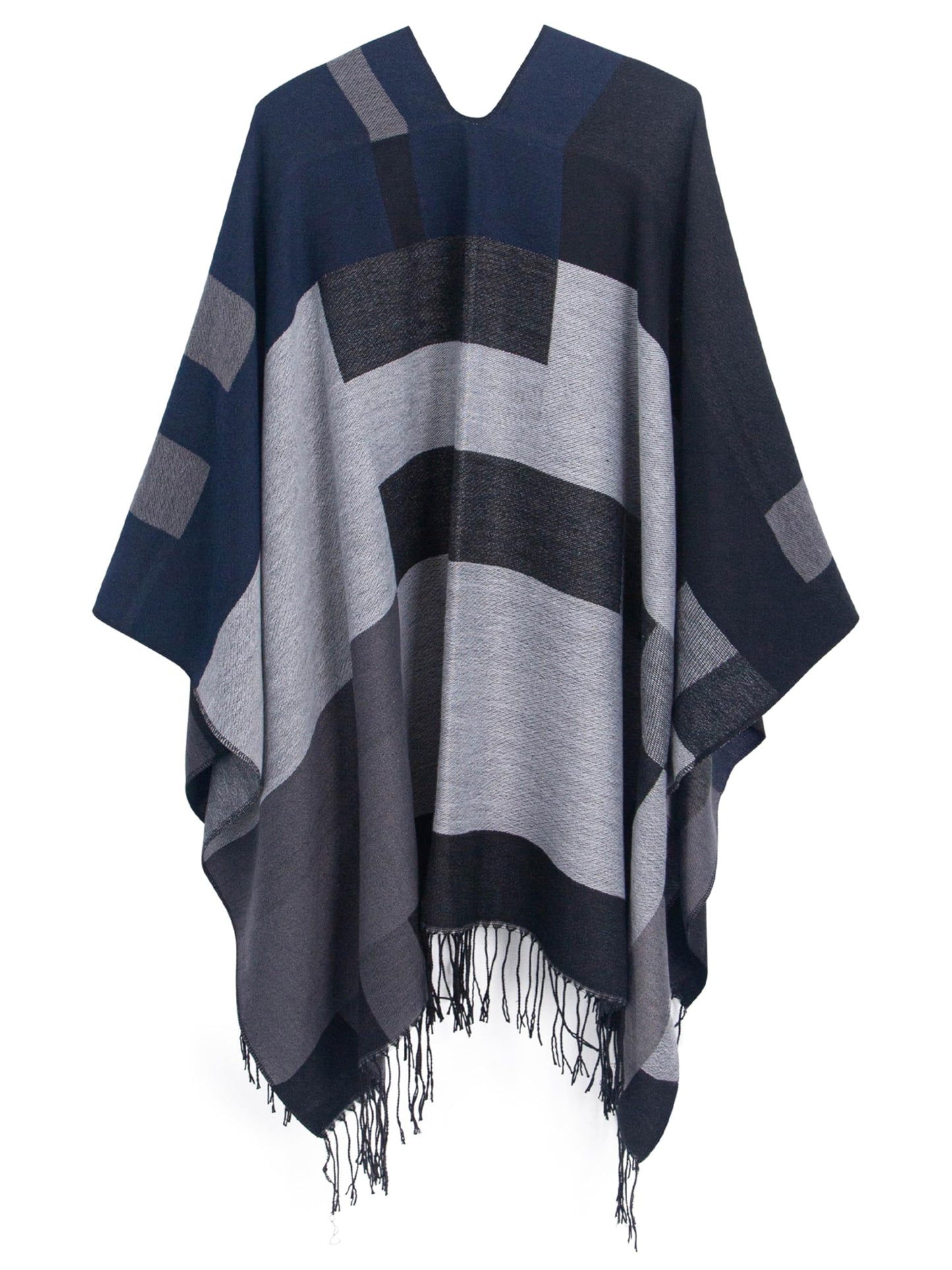 DiaryLook Damen Poncho Schal Winter Cardigan Übergroße Cape Elegant Poncho Für Frauen Umhang Damen Warm Geschenk Für Mutter