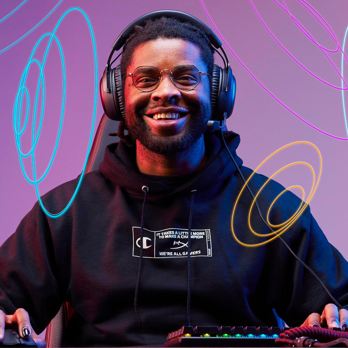 HyperX Cloud III – Kabelgebundenes Gaming-Headset, PC, PS5, Xbox Series X|S, abgewinkelte 53mm-Treiber, DTS, Memory-Schaum, Stabiler Rahmen, ultraklares 10mm-Mikrofon, USB-C, USB-A, 3,5mm, Schwarz