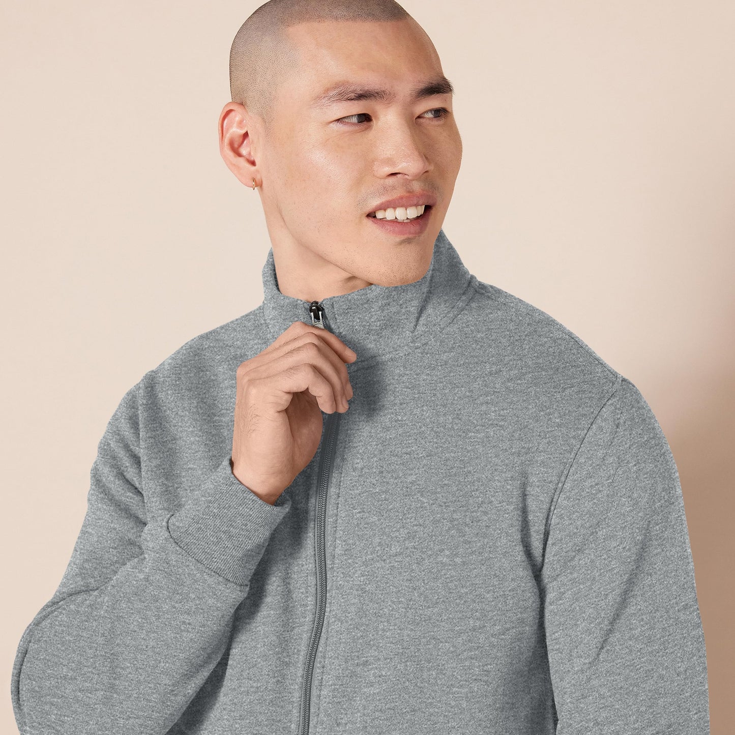 Amazon Essentials Mens Full Zip Fleece Jacket