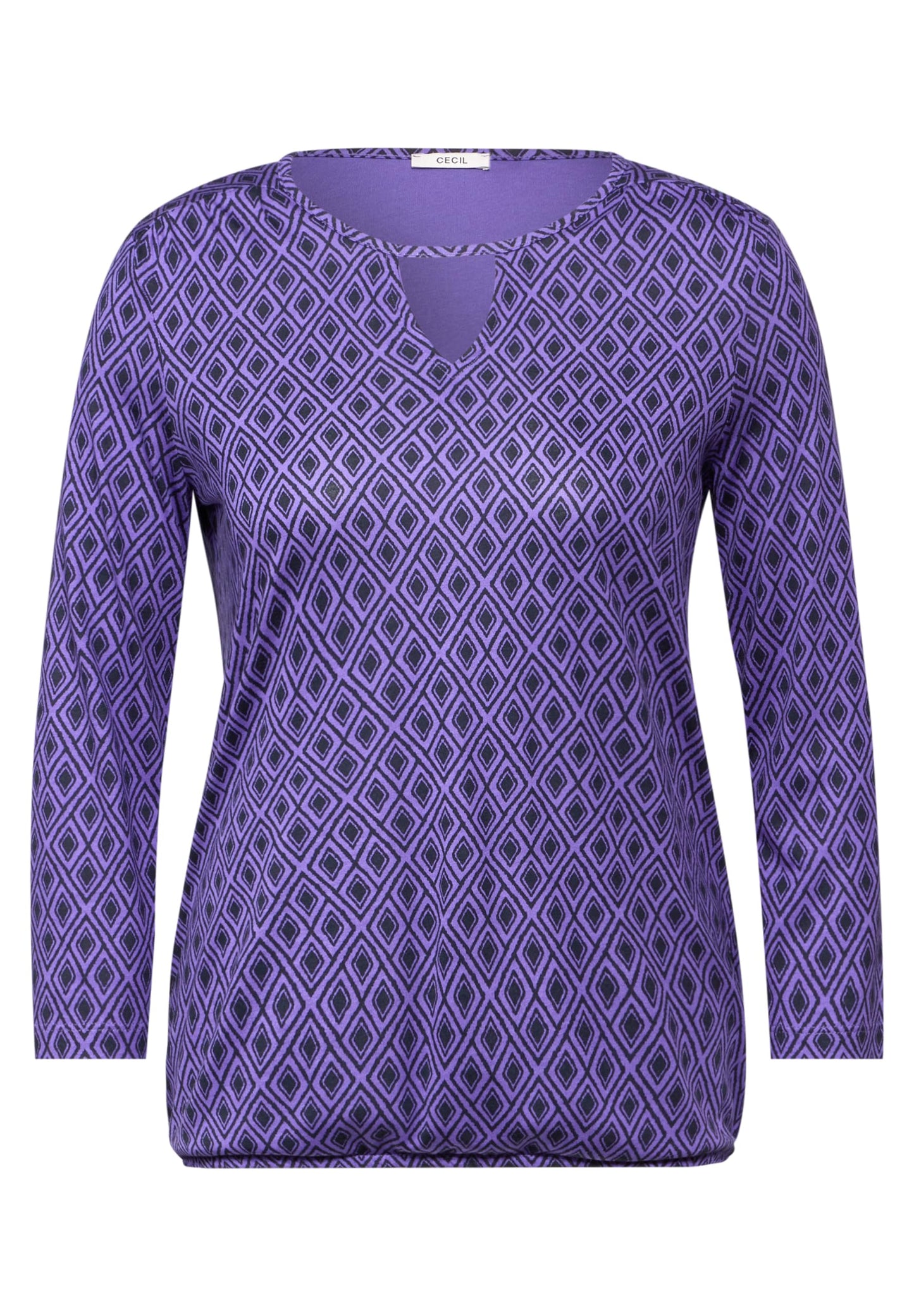 Cecil Damen Langarmshirt mit Cut Out