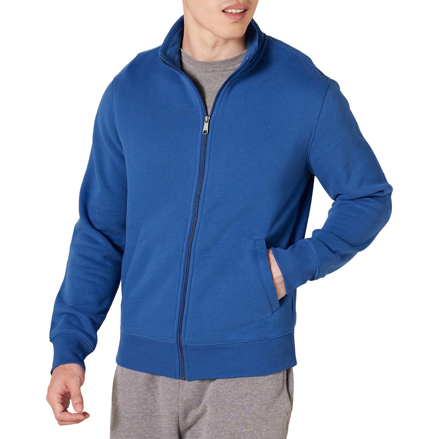 Amazon Essentials Mens Full Zip Fleece Jacket