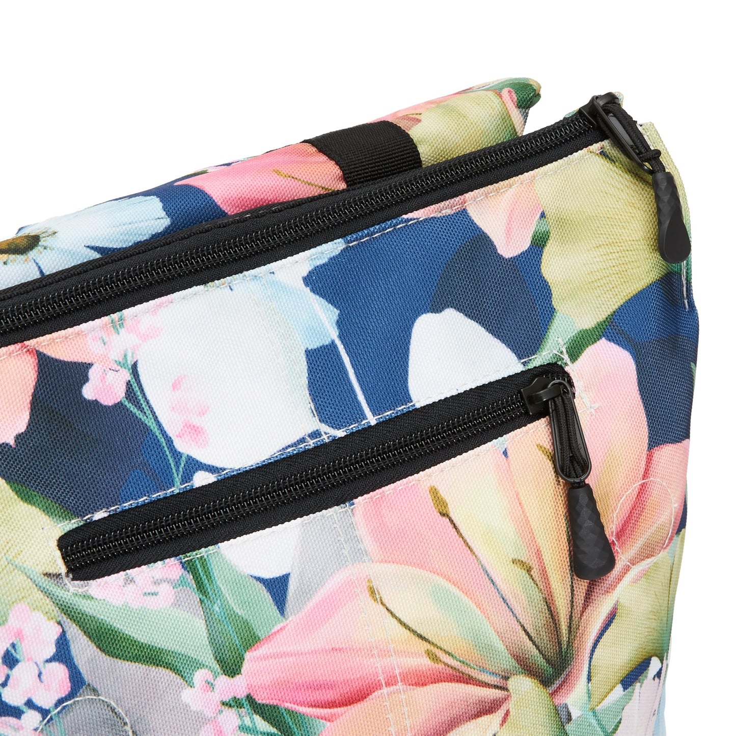 Ela Mo Rucksack Damen - Daypack schön u. durchdacht - Laptop Rucksäcke für Frauen - Anti Diebstahl Tasche für Schule, Uni, Business (Salmon)